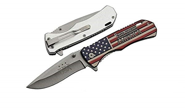 Knife 300464-GB "God Bless America"