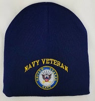 Military Beanie - U.S. Navy  Veteran