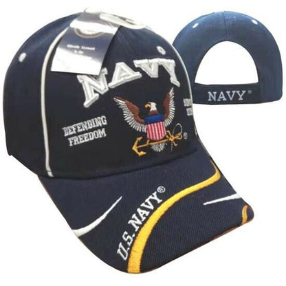 United States Navy Hat Defending Freedom w/Logo CAP596E