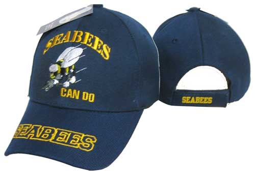 United States Navy Hat ''SEABEES CAN DO'' - NV CAP602R