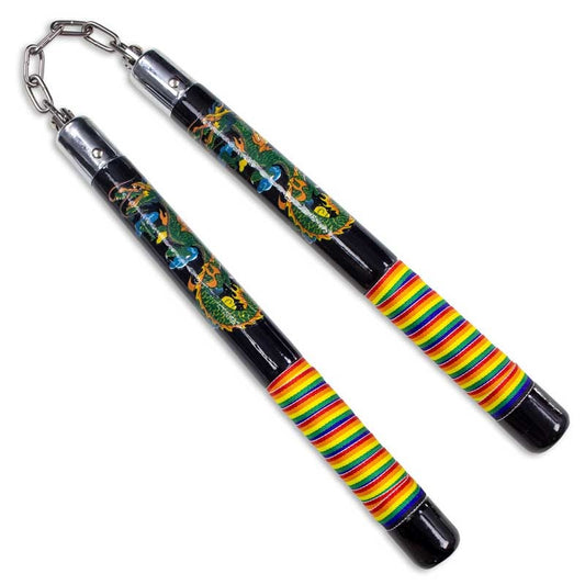 Nunchuck - NC256 Color Dragon/Rope