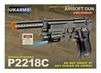 Airsoft Gun - P2218C w/Laser
