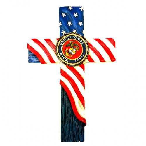 Texas Decor - Poly United States Marine Corps Cross XF-R0073