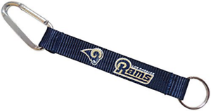 NFL Los Angeles Rams Keychain Carabiner