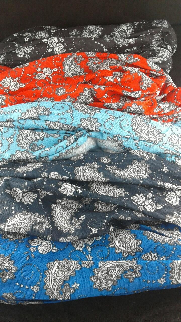 Multi Purpose Scarf SOLD BY DOZEN