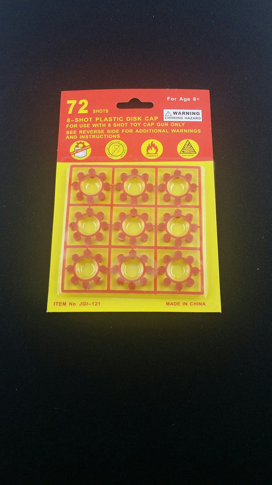 Ring Caps 72 shot, Sold By Dozen