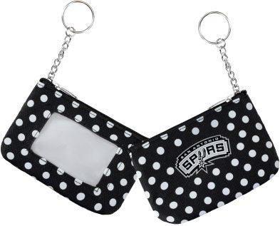 NBA San Antonio Spurs Coin Purse with Keychain