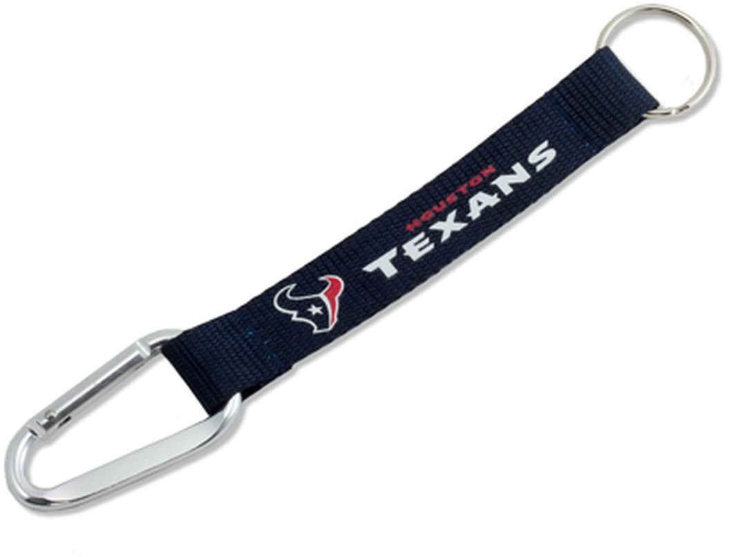 NFL Houston Texans Carabiner Lanyard Keychain