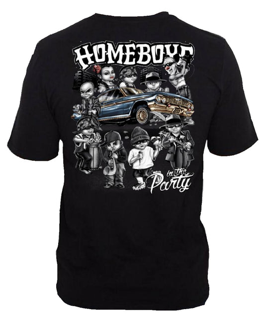 HOMEBOYS WITH CAR T-SHIRT