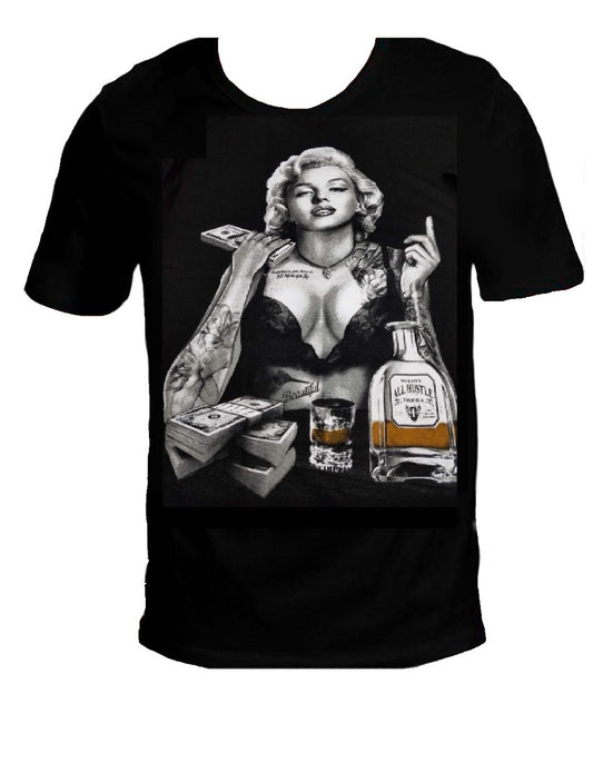 MARILYN BLACK T-SHIRT