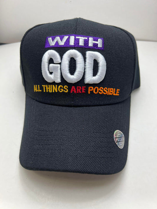 Cap Christian - With God All Things Are Possible